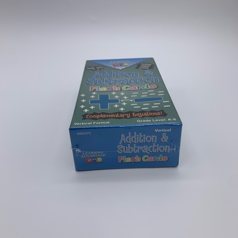 Learning Advantage Addition & Subtraction Complementary Equations Flash Cards - Picture 8 of 9